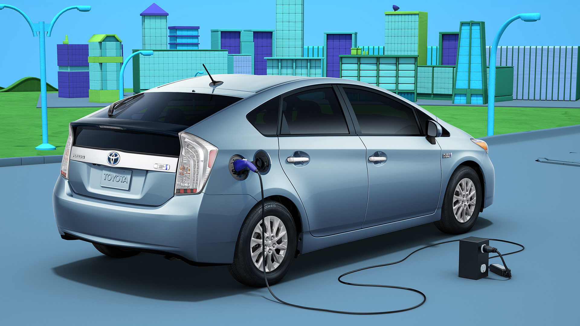How does the resale value of Plug-in Hybrids compare to gas cars?