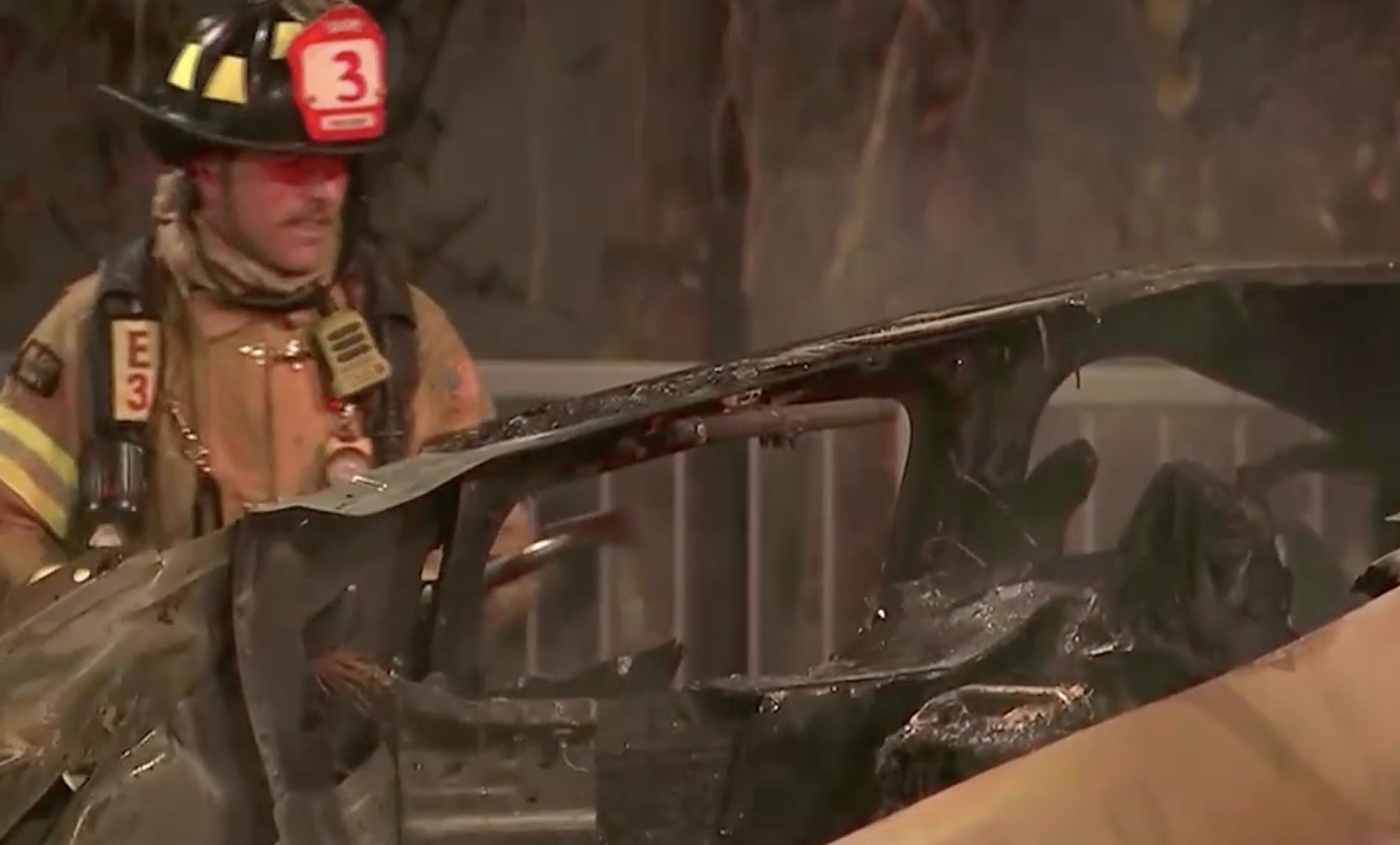 Tesla Cybertruck fire Atlanta