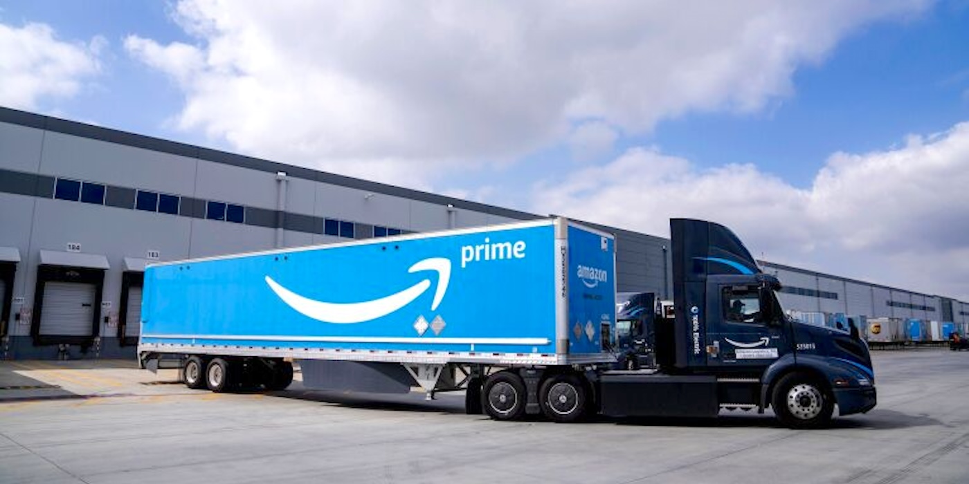 Heavy-duty electric trucks are now rolling out to Southern California, including Amazon's first electric trucks for our ocean freight operations.
