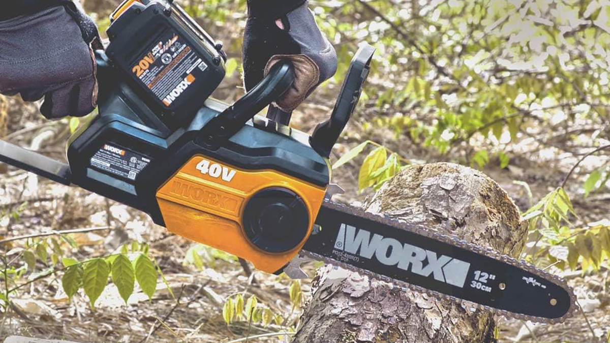 WORX 40V 12-Inch Certsless Electric Chainsaw